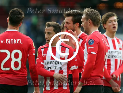 Eindhoven,23 April 2017 PSV-AJAX Seizoen 2016/2017, eindstand 1-0
Andre Guardado