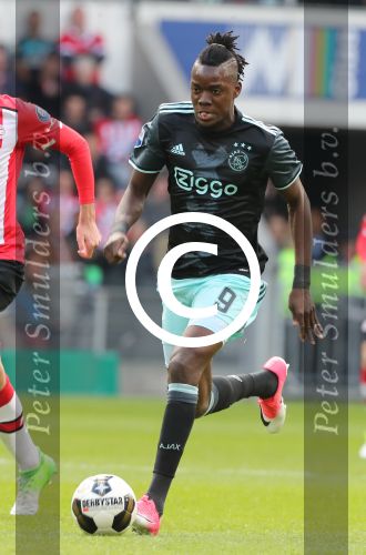 Eindhoven,23 April 2017 PSV-AJAX Seizoen 2016/2017, eindstand 1-0
Bertrand Traore