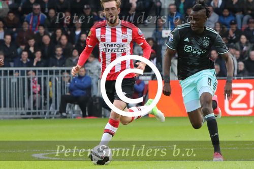 Eindhoven,23 April 2017 PSV-AJAX Seizoen 2016/2017, eindstand 1-0
Bertrand Traore