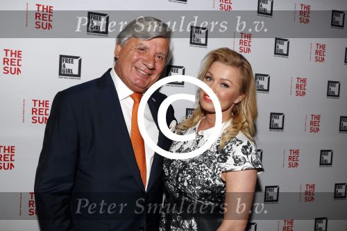 Amsterdam 10 april 2017
Free a girl gala in het scheepvaartmuseum. Bridget Maasland met Junior Zegger
