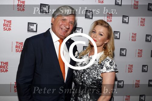 Amsterdam 10 april 2017
Free a girl gala in het scheepvaartmuseum. Bridget Maasland met Junior Zegger