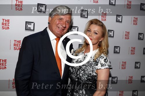Amsterdam 10 april 2017
Free a girl gala in het scheepvaartmuseum. Bridget Maasland met Junior Zegger
