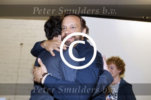 Amsterdam 8 mei 2017   
Victor Mids presengteert de nederlandse stemmencast van verschrikkelijke ikke 3 in de bijlmerbajes. De stemmen worden gedaan door Carlo Boszhard Jelle Stout Pip Pellens en Trudy Labij