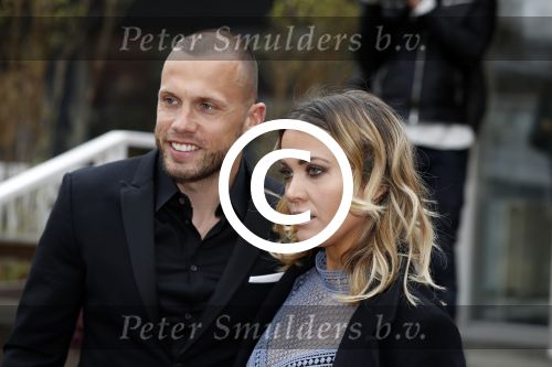 Amsterdam 6 april 2016
Gala Johnny Heitinga tbs alpe du6. Johnny met zijn vrouw Charlotte Sophie en haar ouders