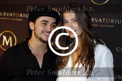 Amsterdam 5 april 2017
Presentatie / feestje van Magnum ijs in het conservatorium hotel. Iedereen kwam in Pyama.
Chelsey Weimar met vriend Daan wayan Erisman