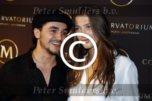 Amsterdam 5 april 2017
Presentatie / feestje van Magnum ijs in het conservatorium hotel. Iedereen kwam in Pyama.
Chelsey Weimar met vriend Daan wayan Erisman