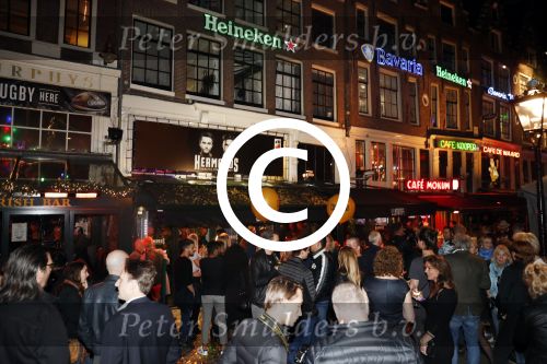 Amsterdam 1 april 2017
Dave en Donny Roelvink open Club Hermanos op het Leidse plein.
Papa Dries Honoria mama Lucienne en de vriendinnen  Amije ( Donny)  en Julia (Dave) waren erbij.