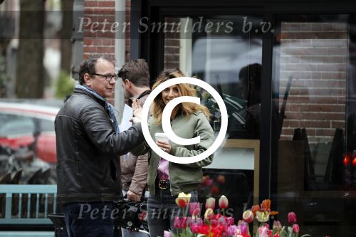 Amsterdam 19 april 2017
Danie Bles tijdens tv opnames
