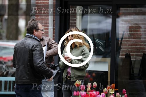 Amsterdam 19 april 2017
Danie Bles tijdens tv opnames