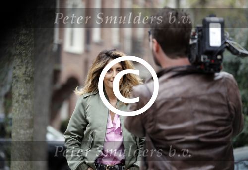 Amsterdam 19 april 2017
Danie Bles tijdens tv opnames