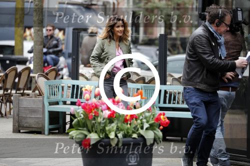 Amsterdam 19 april 2017
Danie Bles tijdens tv opnames