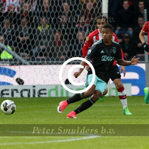 Eindhoven,23 April 2017 PSV-AJAX Seizoen 2016/2017, eindstand 1-0
David Neres
