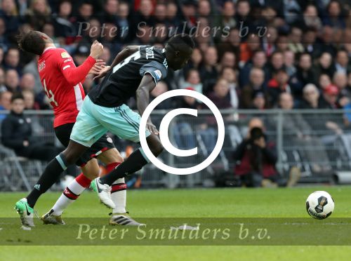 Eindhoven,23 April 2017 PSV-AJAX Seizoen 2016/2017, eindstand 1-0
Davinson Sanchez