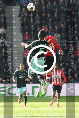 Eindhoven,23 April 2017 PSV-AJAX Seizoen 2016/2017, eindstand 1-0
Davinson Sanchez
