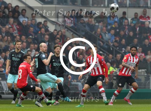 Eindhoven,23 April 2017 PSV-AJAX Seizoen 2016/2017, eindstand 1-0
Davy Klaassen