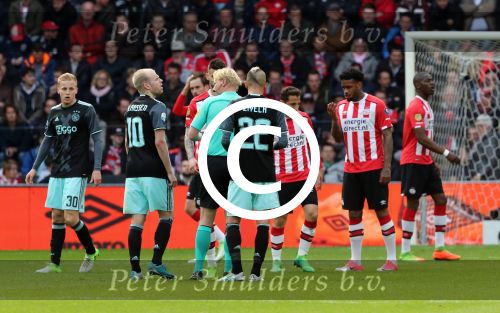 Eindhoven,23 April 2017 PSV-AJAX Seizoen 2016/2017, eindstand 1-0
Davy Klaassen