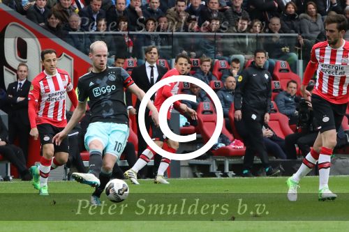Eindhoven,23 April 2017 PSV-AJAX Seizoen 2016/2017, eindstand 1-0
Davy Klaassen