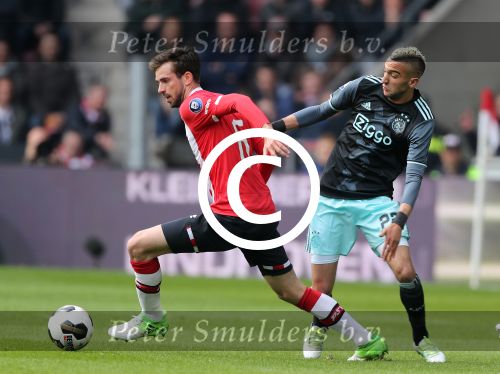 Eindhoven,23 April 2017 PSV-AJAX Seizoen 2016/2017, eindstand 1-0
Davy Propper