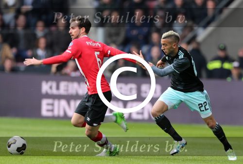 Eindhoven,23 April 2017 PSV-AJAX Seizoen 2016/2017, eindstand 1-0
Davy Propper
