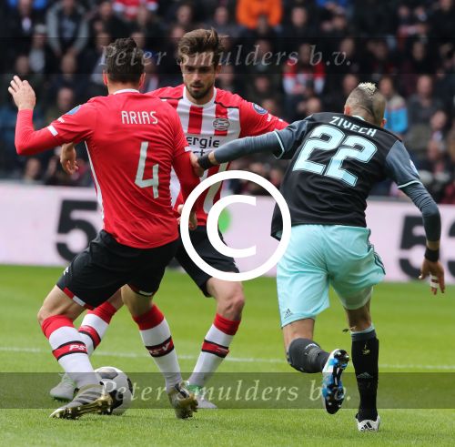 Eindhoven,23 April 2017 PSV-AJAX Seizoen 2016/2017, eindstand 1-0
Davy Propper