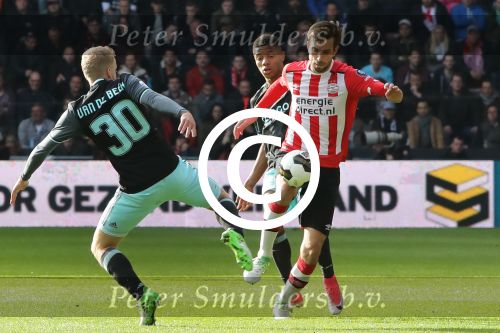 Eindhoven,23 April 2017 PSV-AJAX Seizoen 2016/2017, eindstand 1-0
Davy Propper