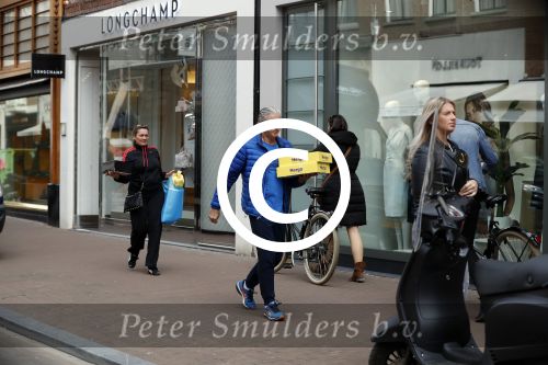 Amsterdam 10 april 2017
Dries en Honoria Roelvink op de pc hooftstraat
