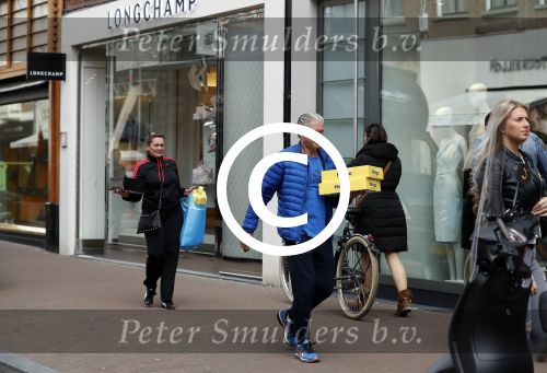 Amsterdam 10 april 2017
Dries en Honoria Roelvink op de pc hooftstraat