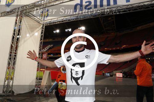 Amsterdam 25 april 2017
Huis Igone de JonghJohan Cruijff run van 14 km vanuit Olympisch stadon naar Arena. Johan Cruijff zou vandaag 70 geworden zijn. oa Estelle Cruijff Johnny Heitinga Sjaak Swart Erben Wennemars deden mee