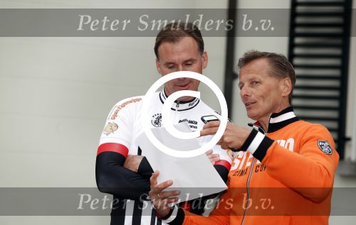 Nijkerk 14 april 2017
Presentatie sterren wielrennersteam  van jeroen Mantel. Eric Breukink