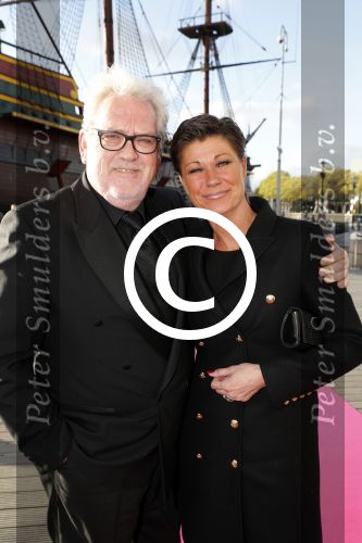 Amsterdam 10 april 2017
Free a girl gala in het scheepvaartmuseum. Ernst daniel Smid met vriendin