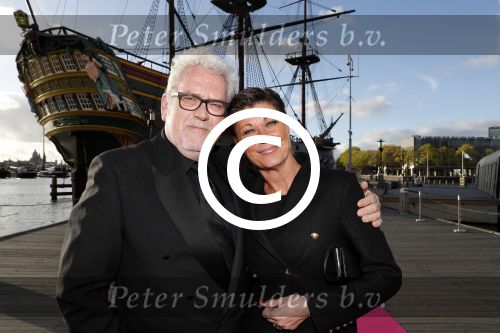 Amsterdam 10 april 2017
Free a girl gala in het scheepvaartmuseum. Ernst daniel Smid met vriendin
