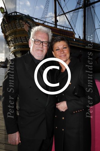 Amsterdam 10 april 2017
Free a girl gala in het scheepvaartmuseum. Ernst daniel Smid met vriendin