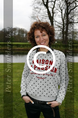 Nijkerk 14 april 2017
Presentatie sterren wielrennersteam  van jeroen Mantel. Evelien de Bruijn