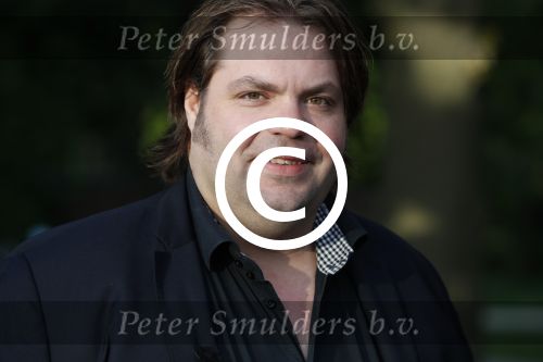 Amsterdam 9 mei 2017
De Jakhalzen Erik Dijkstra en Frank Evenblij tijdens opnames voor hun programma