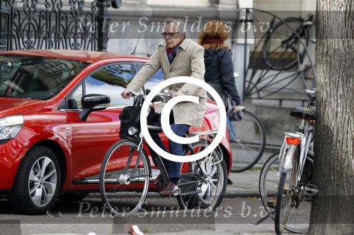 Amsterdam 10 april 2017
Frank de Grave op de fiets