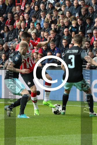 Eindhoven,23 April 2017 PSV-AJAX Seizoen 2016/2017, eindstand 1-0
Gaston Pereiro