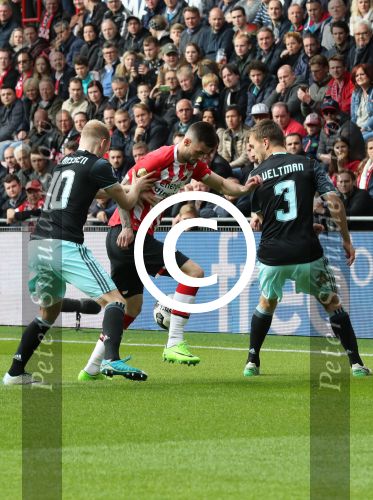 Eindhoven,23 April 2017 PSV-AJAX Seizoen 2016/2017, eindstand 1-0
Gaston Pereiro