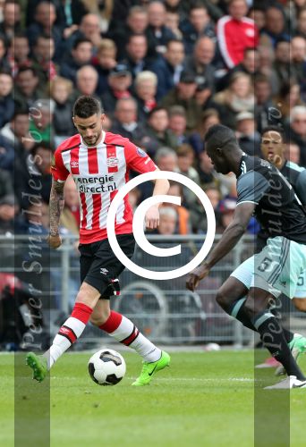 Eindhoven,23 April 2017 PSV-AJAX Seizoen 2016/2017, eindstand 1-0
Gaston Pereiro