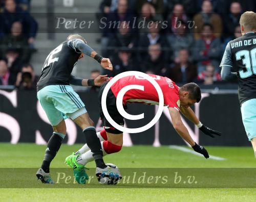 Eindhoven,23 April 2017 PSV-AJAX Seizoen 2016/2017, eindstand 1-0
Gaston Pereiro