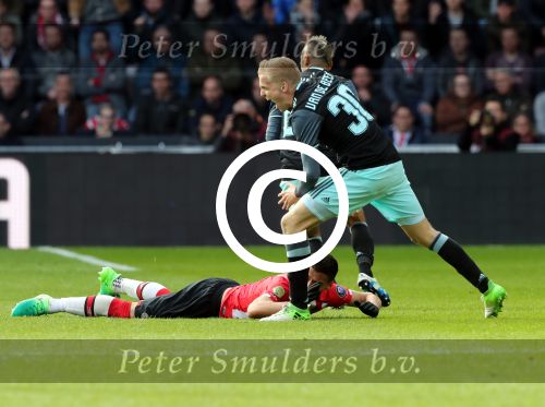 Eindhoven,23 April 2017 PSV-AJAX Seizoen 2016/2017, eindstand 1-0
Gaston Pereiro
