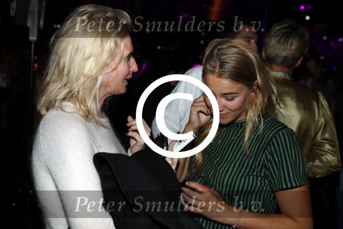 Amsterdam 5 april 2017
Presentatie / feestje van Magnum ijs in het conservatorium hotel. Iedereen kwam in Pyama.
Geraldine Kemper met Annette de Vries