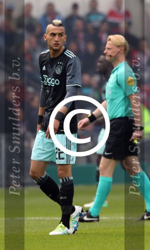 Eindhoven,23 April 2017 PSV-AJAX Seizoen 2016/2017, eindstand 1-0
Hakim Ziyech
