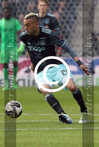 Eindhoven,23 April 2017 PSV-AJAX Seizoen 2016/2017, eindstand 1-0
Hakim Ziyech