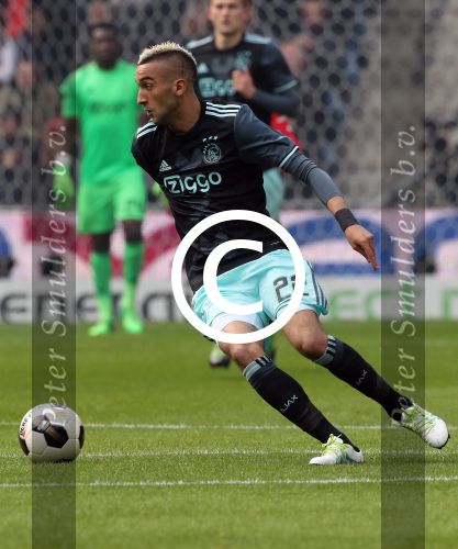 Eindhoven,23 April 2017 PSV-AJAX Seizoen 2016/2017, eindstand 1-0
Hakim Ziyech