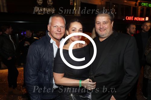 Amsterdam 1 april 2017
Dave en Donny Roelvink open Club Hermanos op het Leidse plein.
Papa Dries Honoria mama Lucienne en de vriendinnen  Amije ( Donny)  en Julia (Dave) waren erbij. Honoria met Michel en Peter