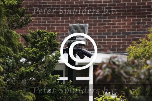 Amsterdam 7 mei 2017
Bij het huis van Humberto tan hangen beveiligings camera\'s