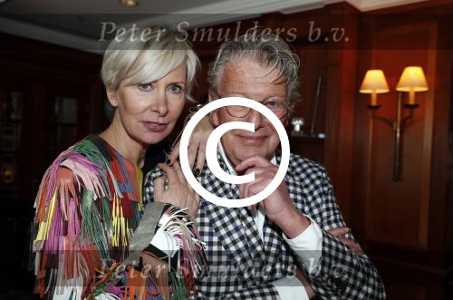 Amsterdam 6 april 2017 
Boekpresentatie Micky Hoogendijk in Amstel hotel. jan en Monique des Bouvrie