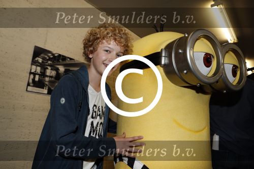 Amsterdam 8 mei 2017   
Victor Mids presengteert de nederlandse stemmencast van verschrikkelijke ikke 3 in de bijlmerbajes. De stemmen worden gedaan door Carlo Boszhard Jelle Stout Pip Pellens en Trudy Labij