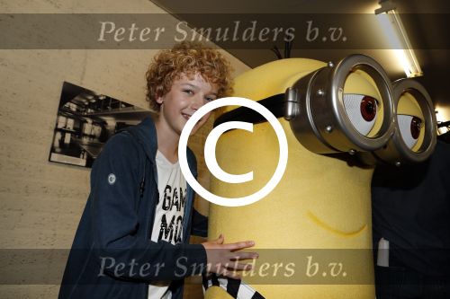 Amsterdam 8 mei 2017   
Victor Mids presengteert de nederlandse stemmencast van verschrikkelijke ikke 3 in de bijlmerbajes. De stemmen worden gedaan door Carlo Boszhard Jelle Stout Pip Pellens en Trudy Labij
