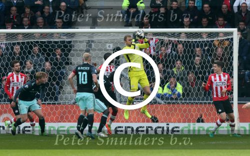 Eindhoven,23 April 2017 PSV-AJAX Seizoen 2016/2017, eindstand 1-0
Jeroen Zoet